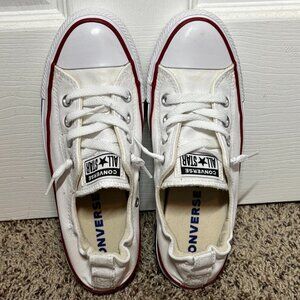 White Converse, Size 7